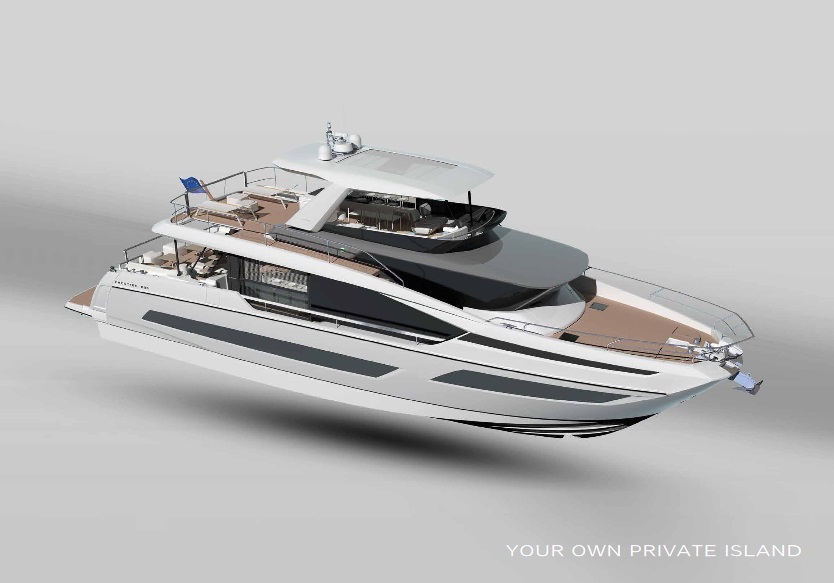 prestige yacht x line 70