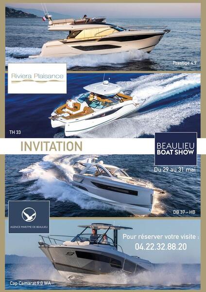 BEAULIEU BOATSHOW - du 29 au 31 mai